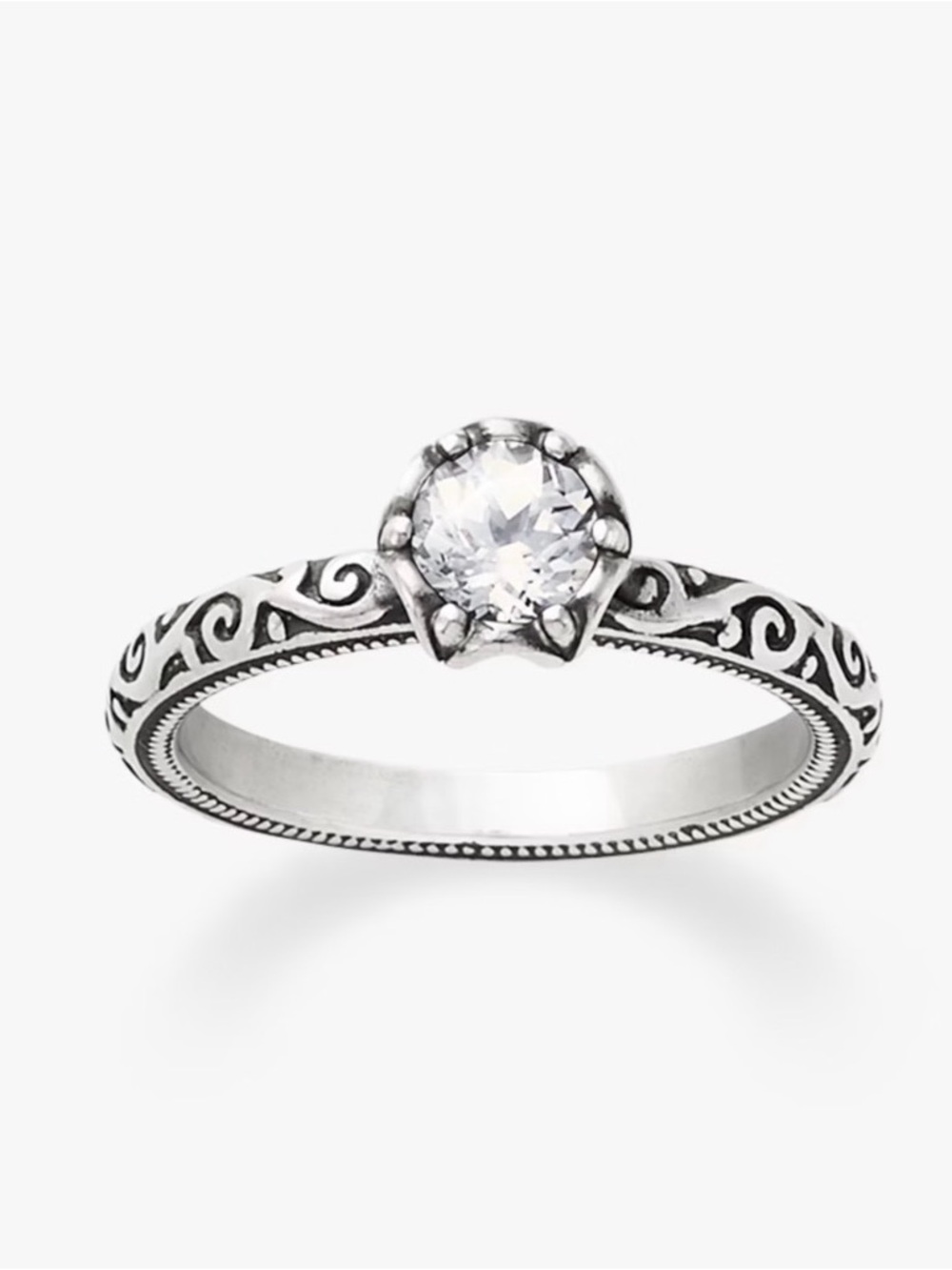 James Avery cherished birthstone ring